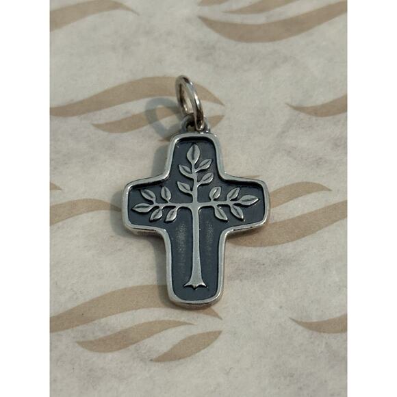 James Avery RARE Retired Sterling Silver Tree of Life Charm or Pendant - Picture 1 of 3